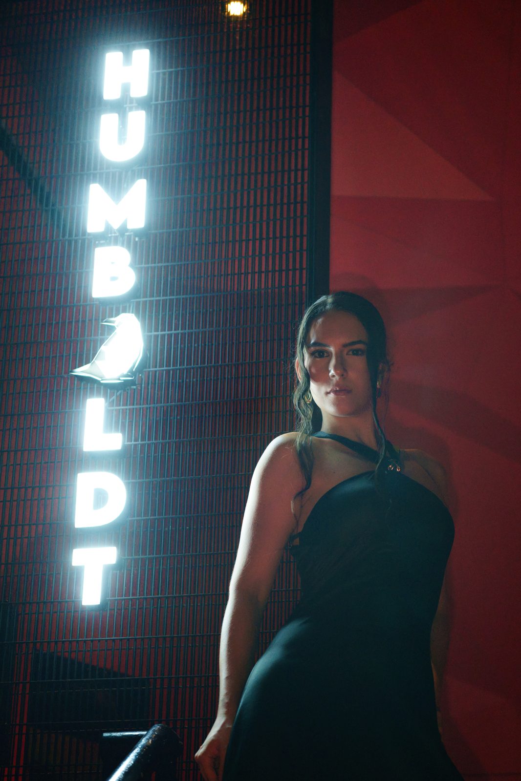 Under the Humboldt sign